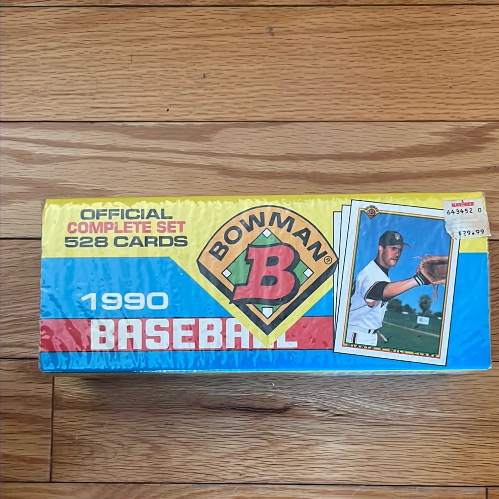 1990 Baseball Card Set - Bowman sealed in plastic